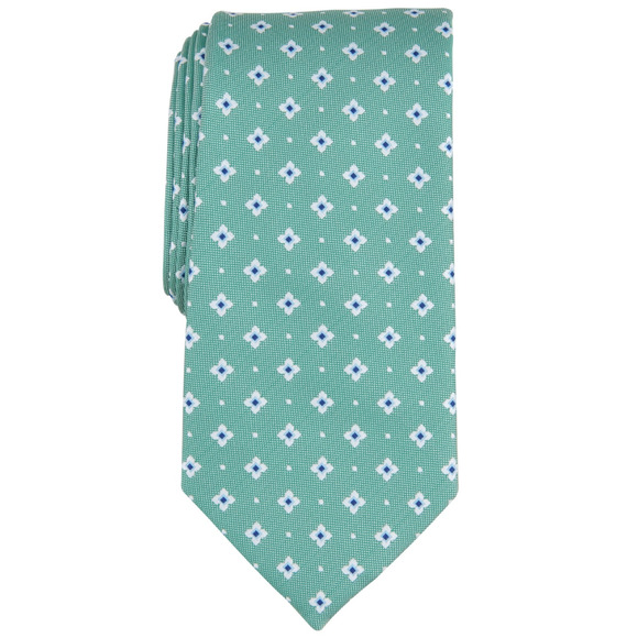 Club Room Men Delaney Medallion Tie Green - Picture 1 of 1